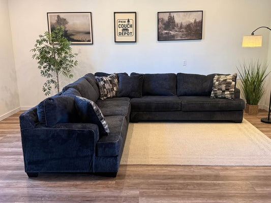 Ashley furniture 3-pc Abberson sectional couch delivery available