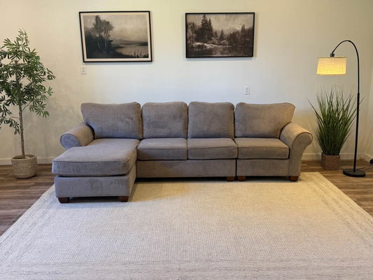 Pacific furniture gray sectional couch delivery available